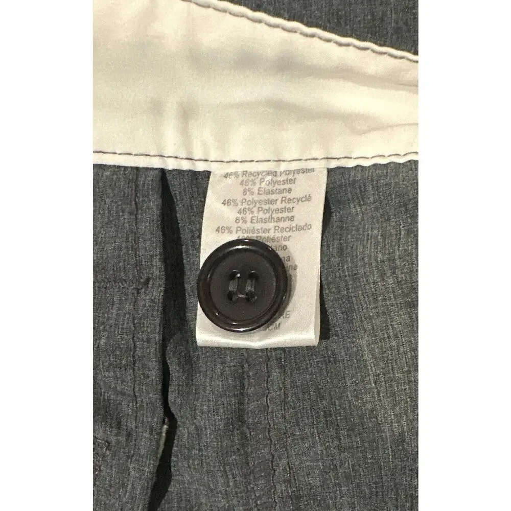 RVCA Men’s Performance Stretch Grey Casual Shorts Size 30 NWOT